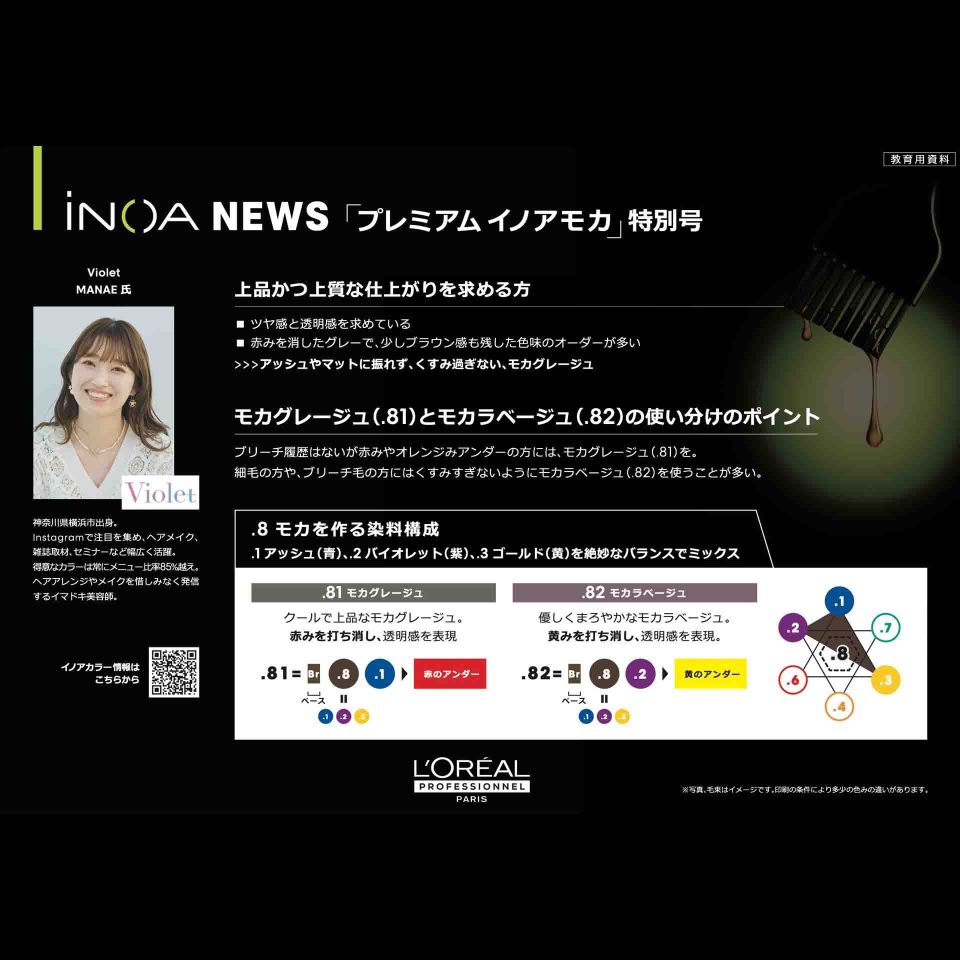 イノアニュース 公式サイト.ヘアカラー.ロレアル プロフェッショナル